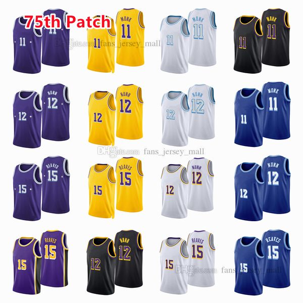 printed 75th patch city basketball jerseys kendrick 12 nunn malik 11 monk austin 15 reaves jersey color white orange blue black purple yello, Black;red
printed 75th patch city basketball jerseys kendrick 12 nunn malik 11 monk austin 15 reaves jersey color white orange blue black purple yello, Black;red