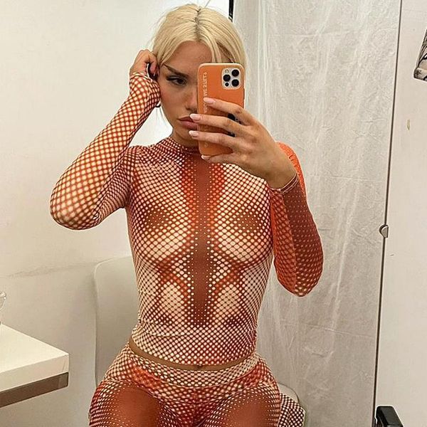 women's t-shirt casual orange abstract graphic y2k women mesh summer long sleeve thin slim short girl high neck club party crop, White
women's t-shirt casual orange abstract graphic y2k women mesh summer long sleeve thin slim short girl high neck club party crop, White