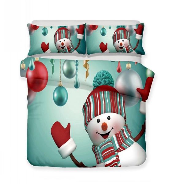 bedding sets smile snowman 3d set duvet cover pillowcases for home bedroom luxury bed 2/3pcs comforter
bedding sets smile snowman 3d set duvet cover pillowcases for home bedroom luxury bed 2/3pcs comforter