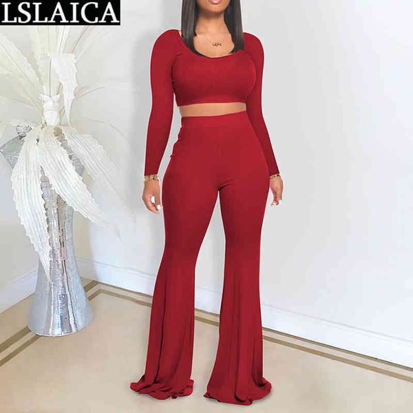 outfits for women solid exposed navel loungewear slim flared pants long sleeve arrival casual o neck two piece set 210520, White
outfits for women solid exposed navel loungewear slim flared pants long sleeve arrival casual o neck two piece set 210520, White