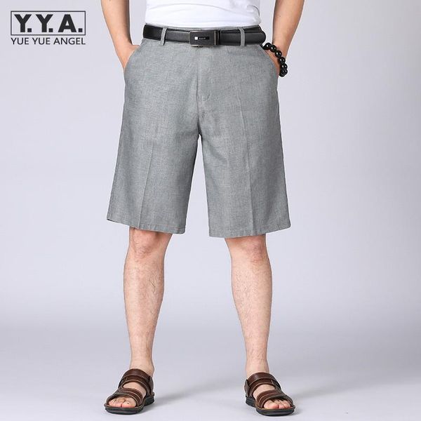 men's shorts summer mens knee length linen thin zipper casual short trousers plus size 42 loose fit straight bermuda male, White;black
men's shorts summer mens knee length linen thin zipper casual short trousers plus size 42 loose fit straight bermuda male, White;black