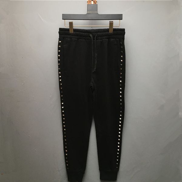 men's pants luxury novelty men's classic 21 side metal rivet pocket comfortable cotton parkour sweat casual pants sweatpants d47, Black
men's pants luxury novelty men's classic 21 side metal rivet pocket comfortable cotton parkour sweat casual pants sweatpants d47, Black