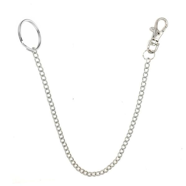 keychains fashion punk hip-hop trendy belt waist chain male pants men woman jeans silver metal clothing accessories jewelry
keychains fashion punk hip-hop trendy belt waist chain male pants men woman jeans silver metal clothing accessories jewelry