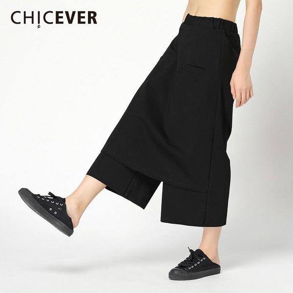 women's pants & capris chicever autumn cargo for women vintage elastic high waist loose wide leg female hip hop fashion tide 2021, Black;white
women's pants & capris chicever autumn cargo for women vintage elastic high waist loose wide leg female hip hop fashion tide 2021, Black;white