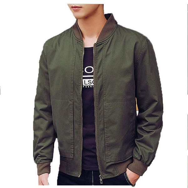 men's jackets 2021 pure cotton men spring autumn washed casual slim bomber jacket fashion baseball uniform outerwear coats, Black;brown
men's jackets 2021 pure cotton men spring autumn washed casual slim bomber jacket fashion baseball uniform outerwear coats, Black;brown