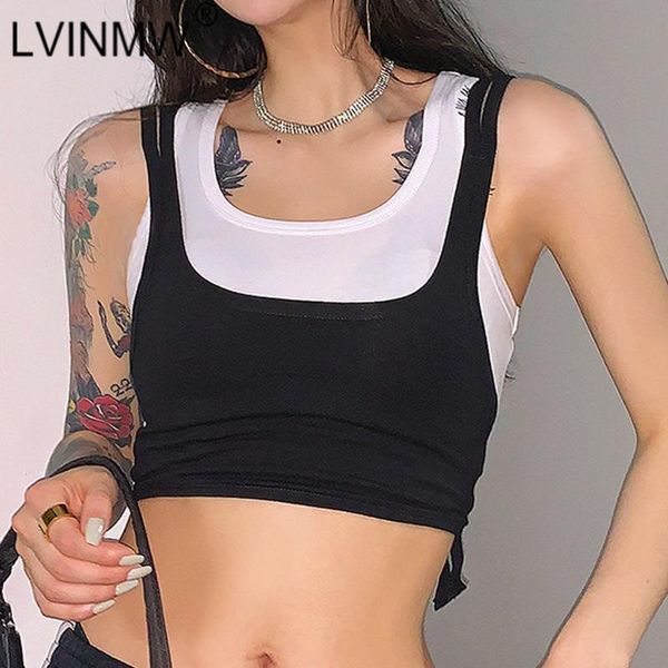women's tanks & camis lvinmw sleeveless round neck backless with buttons crop 2021 summer women fashion solid two pieces tank, White
women's tanks & camis lvinmw sleeveless round neck backless with buttons crop 2021 summer women fashion solid two pieces tank, White