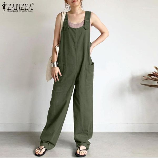 women's jumpsuits & rompers womens chic retro overalls 2022 female wide leg pants casual solid loose playsuit fashion tank oversize, Black;white
women's jumpsuits & rompers womens chic retro overalls 2022 female wide leg pants casual solid loose playsuit fashion tank oversize, Black;white