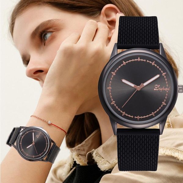 wristwatches lvpai women's casual quartz silicone strap band watch analog wrist bayan kol saati luxury women rose gold, Slivery;brown
wristwatches lvpai women's casual quartz silicone strap band watch analog wrist bayan kol saati luxury women rose gold, Slivery;brown