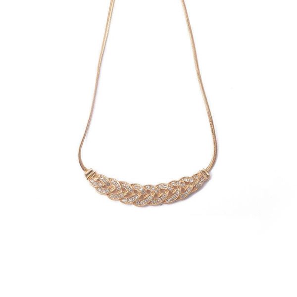 pendant necklaces potcet korea 2021 fashion trend women's wheat necklace stranded lock bone chain retro jewelry, Silver
pendant necklaces potcet korea 2021 fashion trend women's wheat necklace stranded lock bone chain retro jewelry, Silver