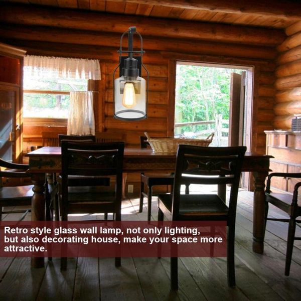 wall lamps e27/e26 industrial retro style led glass sconces for corrior bar cafe light decoration
wall lamps e27/e26 industrial retro style led glass sconces for corrior bar cafe light decoration