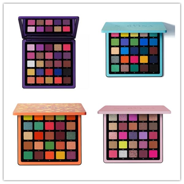 

ABH Norvina Pro Pigment Shadow Palette Collection Vol.1/2/3/4 25 Color Eye Shadow Palettes Matte Shimmer Pressed Powder Pigmented Eyeshadow Makeup
