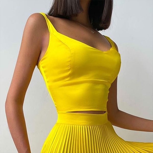 casual suit sleeve slim womens tracksuits square neck short and pleated mini skirt fashion summer two piece dress yellow, Gray
casual suit sleeve slim womens tracksuits square neck short and pleated mini skirt fashion summer two piece dress yellow, Gray