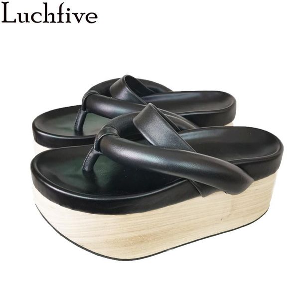 slippers thick bottom flip flops slipper women shoes black gray leather 2021 summer platform runway flat beach woman
slippers thick bottom flip flops slipper women shoes black gray leather 2021 summer platform runway flat beach woman