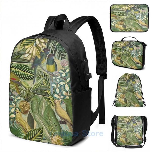 backpack funny graphic print vintage green tropical bird jungle garden usb charge men school bags women bag travel laptop
backpack funny graphic print vintage green tropical bird jungle garden usb charge men school bags women bag travel laptop