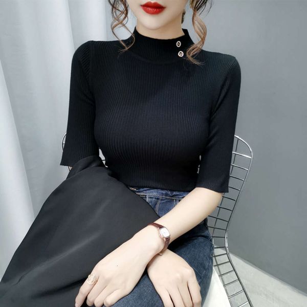 women's sweaters tees sweater ice silk knitted short sleeve t-shirt for women's autumn wear {category} kyj8, White;black
women's sweaters tees sweater ice silk knitted short sleeve t-shirt for women's autumn wear {category} kyj8, White;black