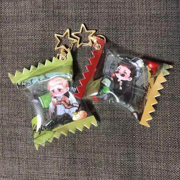 keychains movie good omens michael sheen angel devil crowley keychain keyring strap wallet phone mobile key belt gift limited cosplay, Silver
keychains movie good omens michael sheen angel devil crowley keychain keyring strap wallet phone mobile key belt gift limited cosplay, Silver