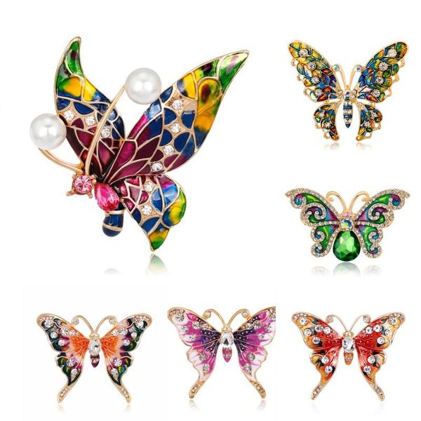 pins, brooches elegant charm butterfly pins women rhinestone bijouterie animal colorful insect jewelry vintage fashion gifts, Gray
pins, brooches elegant charm butterfly pins women rhinestone bijouterie animal colorful insect jewelry vintage fashion gifts, Gray