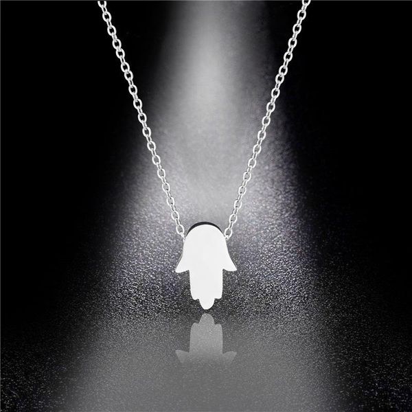pendant necklaces pocket pearl girl necklace three-dimensional stainless steel titanium palm wholesale, Silver
pendant necklaces pocket pearl girl necklace three-dimensional stainless steel titanium palm wholesale, Silver