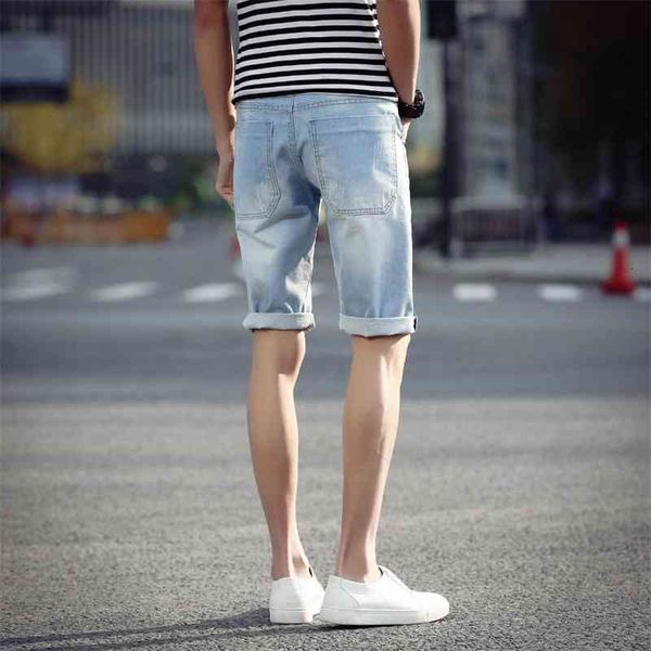 men's shorts large size cotton light blue denim male holes knee length short jeans solid casual 42 6uin, White;black
men's shorts large size cotton light blue denim male holes knee length short jeans solid casual 42 6uin, White;black