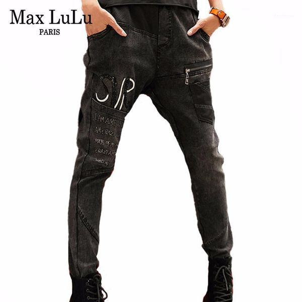 women's jeans max 2021 korean fashion style ladies punk womens vintage denim pants embroidery trousers casual streetwear plus size, Blue
women's jeans max 2021 korean fashion style ladies punk womens vintage denim pants embroidery trousers casual streetwear plus size, Blue