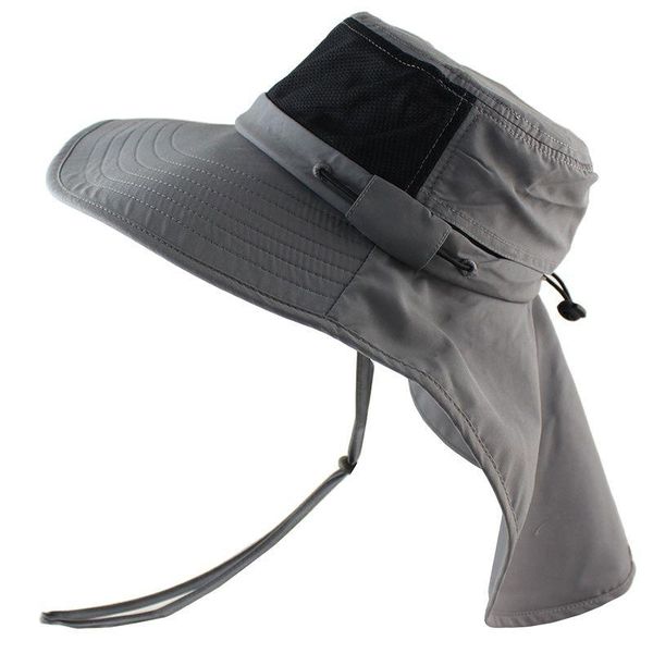 wide brim hats summer sun hat bucket men women boonie with neck flap outdoor uv protection large hiking fishing mesh breathable, Blue;gray
wide brim hats summer sun hat bucket men women boonie with neck flap outdoor uv protection large hiking fishing mesh breathable, Blue;gray
