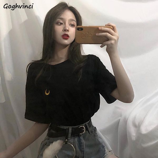 women's t-shirt short sleeve t-shirts women summer embroidery cartoon korean oversize simple casual fashion loose chic girls ins bf ulz, White
women's t-shirt short sleeve t-shirts women summer embroidery cartoon korean oversize simple casual fashion loose chic girls ins bf ulz, White