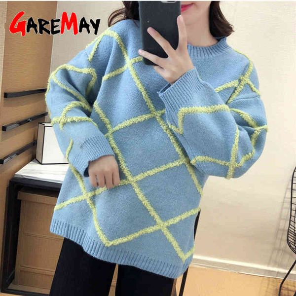 sweater women autumn winter solid color base long sleeve o neck fashion loose harajuku slim female 210428, White;black
sweater women autumn winter solid color base long sleeve o neck fashion loose harajuku slim female 210428, White;black