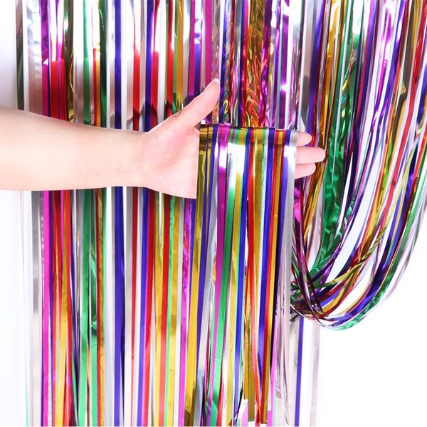 party decoration 1pcs pet foil tinsel fringe curtain birthday wedding bachelorette anniversary pography backdrop
party decoration 1pcs pet foil tinsel fringe curtain birthday wedding bachelorette anniversary pography backdrop