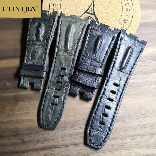watch bands fuyijia 26471sr strap handmade crocodile watchbands 26mm 28mm custom genuine alligator band brand waterproof belt, Black;brown
watch bands fuyijia 26471sr strap handmade crocodile watchbands 26mm 28mm custom genuine alligator band brand waterproof belt, Black;brown