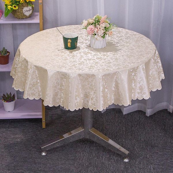 big round tablecloth waterproof, oil proof, proof and wash el restaurant banquet household table cloth
big round tablecloth waterproof, oil proof, proof and wash el restaurant banquet household table cloth