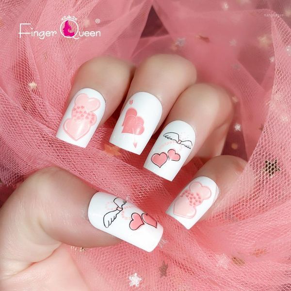 fake nails 24pcs false girly cartoon pattern acrylic nail tips suitable for professional salon or home use girl nail1, Red;gold
fake nails 24pcs false girly cartoon pattern acrylic nail tips suitable for professional salon or home use girl nail1, Red;gold