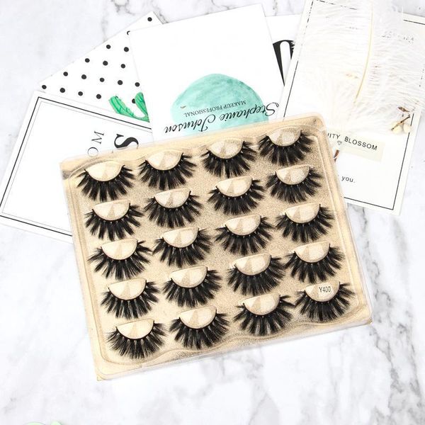 5/10 pairs natural long false eyelashes fluffy dramatic 3d mink lashes soft fake eyelash extension makeup1
5/10 pairs natural long false eyelashes fluffy dramatic 3d mink lashes soft fake eyelash extension makeup1