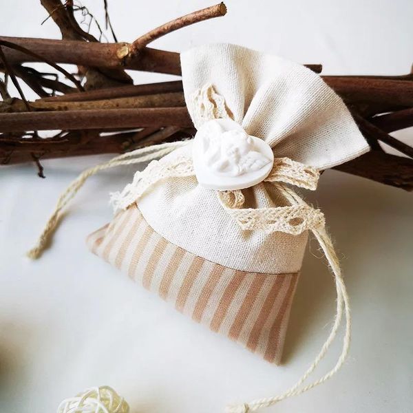 gift wrap 10pcs 10x13cm angel stripe hessian candy bags birthday party baby shower bag wedding favor boxes accessories
gift wrap 10pcs 10x13cm angel stripe hessian candy bags birthday party baby shower bag wedding favor boxes accessories