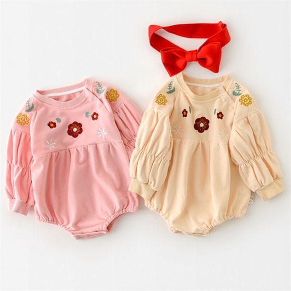 spring kids girl bubble sleeve rompers infant baby born flower embroidery clothes 210521, Blue
spring kids girl bubble sleeve rompers infant baby born flower embroidery clothes 210521, Blue