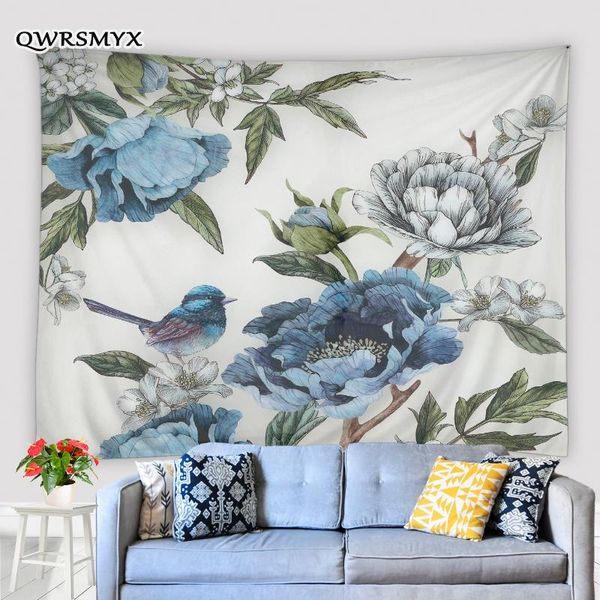 tapestries hand painted blue flowers and birds wall tapestry plant animal aesthetics decoration for bedroom home decor art hanging
tapestries hand painted blue flowers and birds wall tapestry plant animal aesthetics decoration for bedroom home decor art hanging