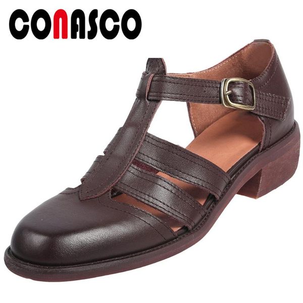 dress shoes conasco classic women cow leather pumps 2021 fashion retro t-strap spring summer casual round toe buckle strap woman, Black
dress shoes conasco classic women cow leather pumps 2021 fashion retro t-strap spring summer casual round toe buckle strap woman, Black