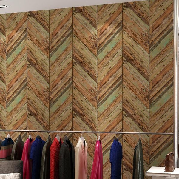 wallpapers retro nostalgic wood grain wall paper 3d log color plate diamond el restaurant clothing shop wallpaper
wallpapers retro nostalgic wood grain wall paper 3d log color plate diamond el restaurant clothing shop wallpaper