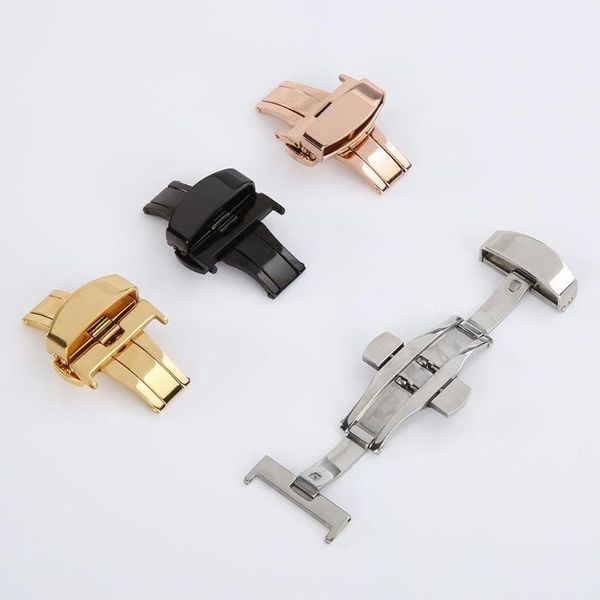 watch bands 5pcs stainless steel solid double push button fold buckle butterfly deployment clasp strap 16mm 18mm 20mm 22mm 24mm, Black;brown
watch bands 5pcs stainless steel solid double push button fold buckle butterfly deployment clasp strap 16mm 18mm 20mm 22mm 24mm, Black;brown