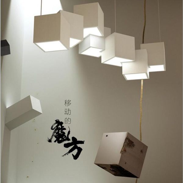 modern pendant lights black/white square box 8-heads postmodern wire hanging coffee shop study restaurant living room lamps
modern pendant lights black/white square box 8-heads postmodern wire hanging coffee shop study restaurant living room lamps