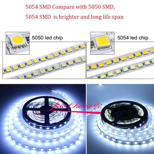 strips 5054 dc12v led strip flexible light 60 led/m 5m/lot white/warm ip20 ip65
strips 5054 dc12v led strip flexible light 60 led/m 5m/lot white/warm ip20 ip65