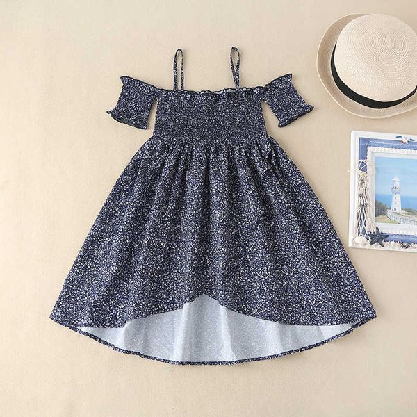 new super foreign girl's suspender dress blue summer irregular korean girl's princess skirt with geometric pattern
new super foreign girl's suspender dress blue summer irregular korean girl's princess skirt with geometric pattern