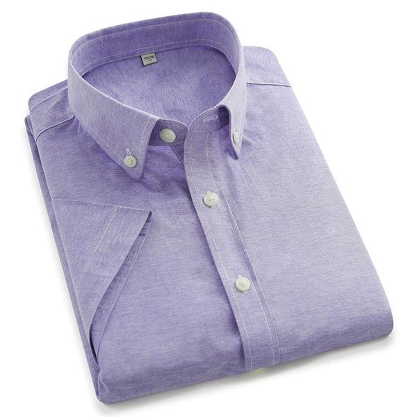 short sleeve mens shirt solid color formal business casual blouse office pocketless basic style slim fit blue male clothing men's shirt, White;black
short sleeve mens shirt solid color formal business casual blouse office pocketless basic style slim fit blue male clothing men's shirt, White;black