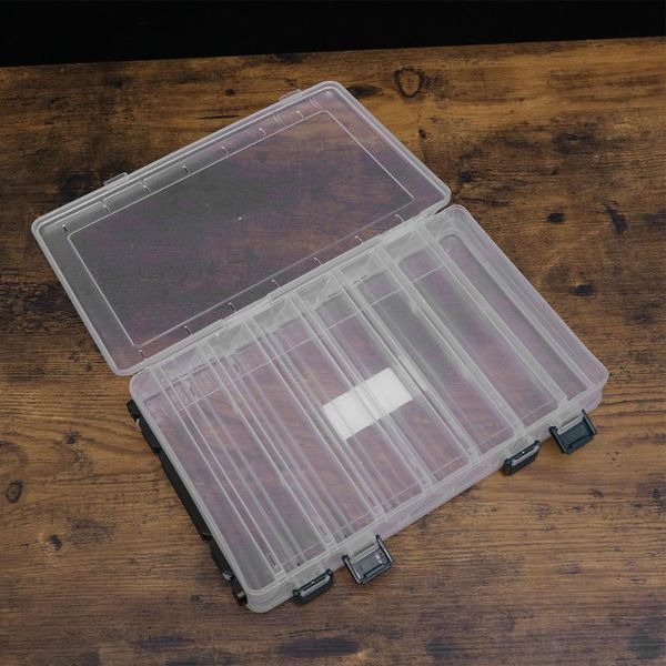 fishing accessories double-sided bait box lure organizer fishhook waterproof storage drain case (transparent)
fishing accessories double-sided bait box lure organizer fishhook waterproof storage drain case (transparent)