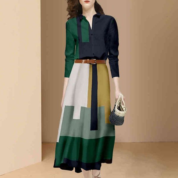 two piece dress fashion office suits women spring fall long sleeve hit color shirts high waist midi a line belt slim skirt set ne57, White
two piece dress fashion office suits women spring fall long sleeve hit color shirts high waist midi a line belt slim skirt set ne57, White