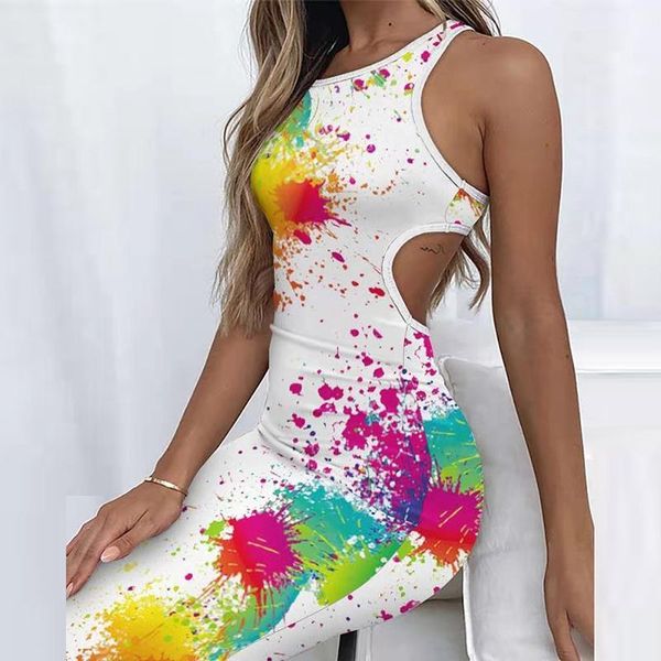 casual dresses elegant women v neck tie dye print dress one shoulder slim femme cocktail party sleeveless streetwear vestido, Black;gray
casual dresses elegant women v neck tie dye print dress one shoulder slim femme cocktail party sleeveless streetwear vestido, Black;gray