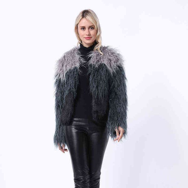 lamb wool coat women's winter korean version plush thickened medium and long deerskin fur integrated motorcycle suit 211207, Black
lamb wool coat women's winter korean version plush thickened medium and long deerskin fur integrated motorcycle suit 211207, Black