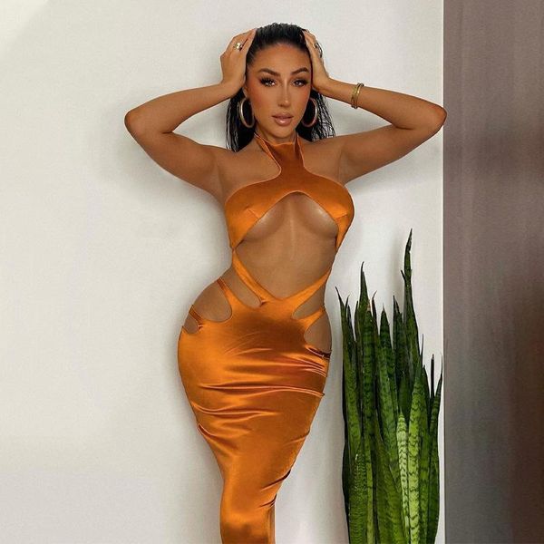 casual dresses backless spaghetti strap bodycon party dress summer satin fashion women 2021 club sleeveless female vestidos, Black;gray
casual dresses backless spaghetti strap bodycon party dress summer satin fashion women 2021 club sleeveless female vestidos, Black;gray