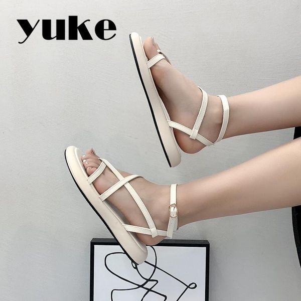 sandals yuke women's cross-tied anckle strap shallow summer breathable female flats shoes casual beach fashion ladies sandal, Black
sandals yuke women's cross-tied anckle strap shallow summer breathable female flats shoes casual beach fashion ladies sandal, Black