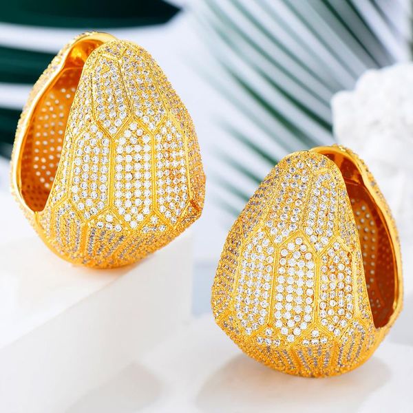 hoop & huggie godki 2021 statement chic earrings dubai colorful women bridal wedding jewelry aperture earring pulseras mujer moda, Golden;silver
hoop & huggie godki 2021 statement chic earrings dubai colorful women bridal wedding jewelry aperture earring pulseras mujer moda, Golden;silver