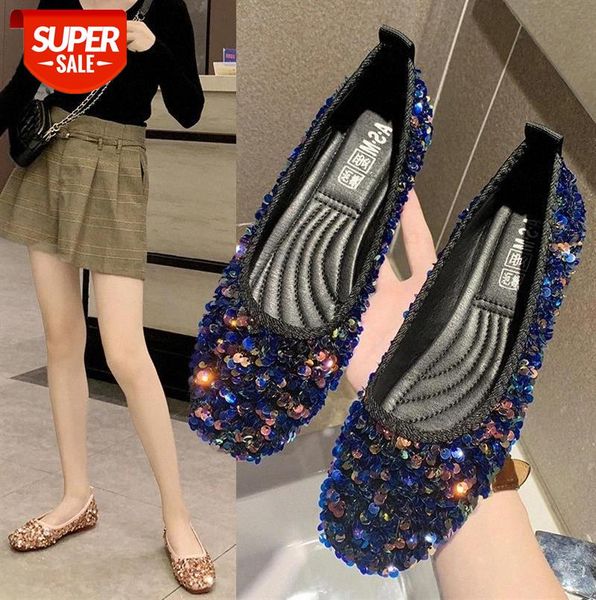 women's shoes new spring and autumn shoes shallow mouth set of flat women's bean women's sequins single shoe woman #8f6l
women's shoes new spring and autumn shoes shallow mouth set of flat women's bean women's sequins single shoe woman #8f6l